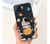 For Oppo A73 5G Case CPH2161 Marcle Painted Cover Matte Silicone Soft TPU Phone Case For Oppo A73 Global 5G Fundas Bumper Capas