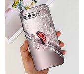 ForASUS Rog Phone 3 ZS661KS Case Soft TPU Bumper On Rog Phone 5 ZS673KS Phone 6 back Cover Black Matte Sililly Coque Phone3 Bag