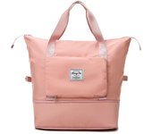 Bolsa De Viaje Plegable Bolsa De Deporte Seca Y Húmeda Bolsa De Viaje De Fin De Semana Almacén Independiente De Calzado