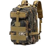 Glovento - Mochila Táctica Camuflada Multiusos, Impermeable para Senderismo y Aventura