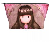 Santoro Gorjuss Doll Makeup Bag For Women Travel Cosmetic Organizer Cute Cartoon Girl Storage Toiletry Bags