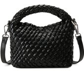 Ladies' fashionable small woven bag, fashionable handmade mini handbag, travel beach bag