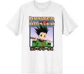 Anime Character Graphic Men's White Graphic T-Shirt
