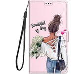 Lovely Butterfly Wallet Case For Samsung Galaxy A11 A20E A20 A30 A6 A7 A750 A8 M11 Flip Leather Card Slot Protective Back Cover