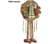 Microworld 3D Building Puzzle Gifts Chinese Anhui Province Featured Buildings Model Kits DIY Jigsaw Toys New Year Gift For Adult