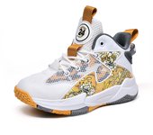 Brand Kids Sneakers Outdoor Sports Tennis Shoes Boys High Top Basketball Shoes Children Non-slip Running Shoes Sport Shoes