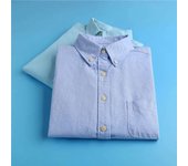 Long Sleeve Oxford Women's , Chic Checked Female Classic Casual Shirts, Loose Cotton Blouse, White Spring