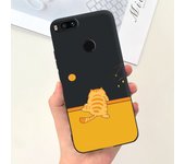 For Funda Xiaomi Mi A1 / Xiaomi Mi 5X Case Cover Fashion Jelly Bumper Shell Soft Matte Liquid Silicone MiA1 Xiaomi A1 Housing