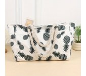 Beach Bags for Women Large Waterproof Tote Bag Zipper Beach Bags Sandproof Swim Pool Bag Large Tote Striped bag large capacity travel storage bag thick cotton portable shopping eco-friendly bag