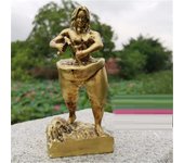 Art Abstract Self FitnessCarve Sculpture Decoration Bodybuilding Figures Muscle Men Resin Statue Fitness Room Craftwork Decor