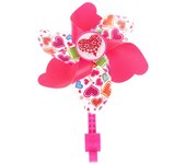 Tricycle Windmill Kid's Bicycle Children Bike Pinwheel Flower Pinwheel Bicycle Handlebar Pinwheel Bike Windmill Decoration