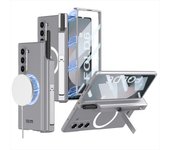 Magnetic Hinge Bracket For Samsung Galaxy Z Fold 6 Case Magsafe Pen Holder Protective Film Cover