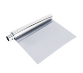 One Way Mirror Window Film Sun Blocking Glass Sticker Heat Control Reflective Film Self Adhesive Window Film 40X400Cm