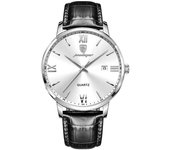 Ultra slim reloj de hombre waterproof reloj de cuarzo luminoso