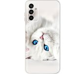 For Samsung M13 4G Case 6.6" SM-M135F Flowers Rose Transparent Phone Case Back Cover Soft Cover For Samsung Galaxy M13 M 13 Capa