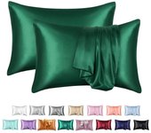 Nordic Silk Pillowcase White Black Grey Blue Bed Decorative Pillow Covers Comfortable Home Bedding Cases