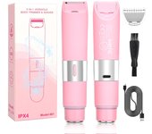 Washable Hair Shavers Electric Device Electric Hair Shavers Body Hair Removers ABS Texture Present For Women And Girls
