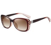 Nuevas gafas de sol polarizadas para mujer, gafas de sol con montura pequeña que cambian de color para mujer, gafas de metal de moda