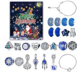 Calendario Adviento 2024 Joyas Niñas Mujer, Kit para Hacer Pulseras Manualidades Regalos DIY Pulsera  Regalo Niña