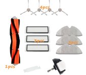 Mop Cloth Rag Water Tank Brush HEPA Filter for Xiaomi Mijia 1C 1T STYTJ01ZHM Mi Robot Vacuum Mop SKV4093GL  Dreame F9 STYTJ02ZHM