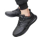 Zapatos de chef Zapatos de cocina impermeables para hombres Zapatos deportivos de cuero para hombres Zapatos casuales Zapatos de trabajo para restaurantes