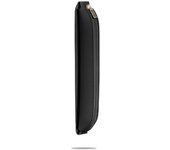 Elastic Buckle Pen Storage Bag Office Meeting Convenient Portable Pencil Case Pu Leather Pen Holder