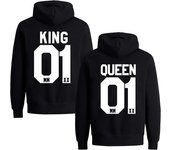 Couple The King His Queen hooded sweatshirt