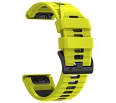 Applicable to 22mm and 26mm QuickFit silicone straps, suitable for Fenix 7x 7 Pro Solar/6x 6/Epix/ForeRunner 965 955 945 935/Instinct