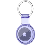 Waterproof Anti-lost Keychain Holder TPU Case for Apple Airtag Air Tag Dog Cat Pet Collar Keys Tracker Protective Full Cover