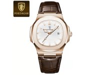 Reloj ultrafino de marca suiza para hombre nuevo reloj de cuarzo impermeable de moda