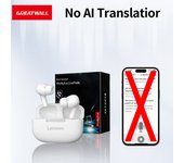 Lenovo Thinkplus Translation Earbuds- AI-Powered True Wireless Headset 144 Languages Real-Time Interpretation , Intelligent Synchronization For Travel& Social Media