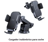 Cargador coche carga rapida iphone soporte magnético móvil Portátil