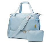 Nueva bolsa de lona impermeable, transpirable y duradera separación en seco y húmedo multifuncional deportes de gran capacidad fitness bolsa de viaje