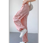 Cargo Pant Women Wide Leg Pants Summer Autumn Fashion Female High Waist Streetwear Loose Casual Pants Straight Trousers