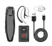 Walkie Talkie Wireless Bluetooth PTT Headset Earpiece Hands-Free K Plug for Kenwood Microphone Headset BF-888S K5