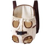 Comfortable Double Shoulder Pet Carrier Front Pack Adjustable Breathable Cat Carrier Bags Washable Dog Carrier Backpack Travel
