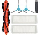 Roller Side Brush Mop Rag Cloth HEPA Filter for Xiaomi Mijia LDS / STYJ02YM / Conga 3490 Viomi V2 PRO V3 SE Robotic Vacuum Parts