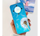 For Honor X9b Case ALI-NX1 Cover Shockproof Silicone Luxury TPU Soft Clear Flower Phone Cover For HonorX9b 5G X 9B Leopard Cases