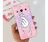 For Realme 11 Pro Plus Case Luxury TPU Soft Phone Back Cover For Realme 11Pro Pro+ 5G Silicone Protection Bumper Rose Heart Capa