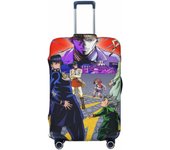 JoJo's Bizar#re Adven-ture Travel Luggage Cover Suitcase Protector Anti Scratch Suitcase Cover Washable Baggage Covers