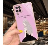 For Samsung A12 Case Samsung Galaxy A12 Back Cover Plating Soft Silicone Phone Cases For Samung A 12 SM-A125F Funda Girl Fashion