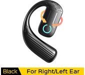 VAORLO Bluetooth 5.4 Wireless Business Headphone 180° Rotation Ear-hook Sports Earphone Long Battery Life Headset With Mic
