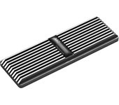 M2 Heatsink Heat Dissipation Radiator M.2 Cooling Heat Sink for NVME NGFF M.2 2280 SSD Hard Drive, Grey