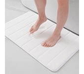 Olanly Non-slip Bath Mat Memory Foam Mat Water Absorbent Shower Carpet Thick Bath Rugs Bathroom Ultra Soft Bathroom Rugs Gadgets