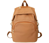 Mochila informal de gran capacidad para hombre y mujer, morral Universal para ordenador, 14 pulgadas, Color sólido