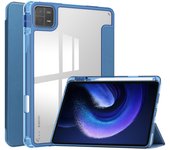 Funda For Xiaomi Pad 6 Pro 11 inch Case with Pencil Holder Clear Soft Back For Xiaomi Mi Pad 6 Pro Mi Pad 6 Tablet Cover