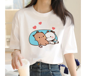 Bubu Dudu t shirt women designer streetwear Japanese top girl comic anime clothes