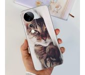 For Vivo S19 Pro V2362A Back Cover Soft Silicone Bumper For Vivo S19 V2364A Phone Case Clear Coque With Cartoon Pattern Capa Bag