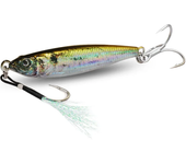 Metal Jig Bait 20g 30g 40g Spinner Spoon 3D Eye Color Laser Spinning Gear Fishing Tackle Blade Hook Swimbait Pesca VIB Lure