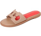 GASL- Chanclas Mujer Playa 2025 - Plano Minimalista con Tira Ancha, Material Transpirable para Viajes y Ciudad